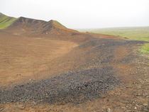 Aðlögun námunnar að landi vestan Litla-Reyðarbarms.